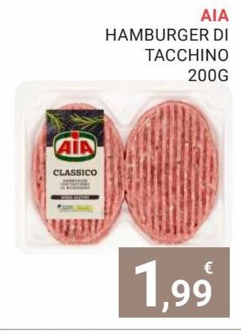 Eté AIA Hamburger di Tacchino 200g offerta
