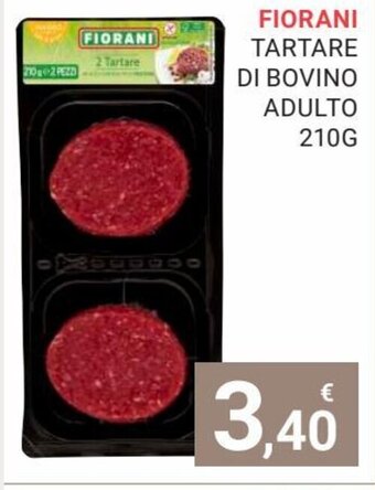 Eté Fiorani Tartare di Bovino Adulto 210g offerta