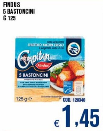 Findus 5 Bastoncini 125 g
