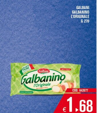 Adhoc Galbani Galbanino L'Originale 270 g offerta