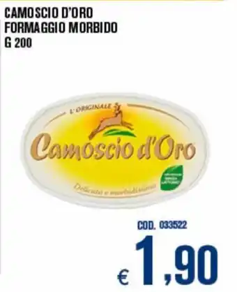 Adhoc Camoscio d'Oro formaggio morbido 200 g offerta