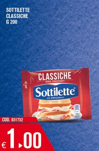 Adhoc Sottilette classiche 200 g offerta