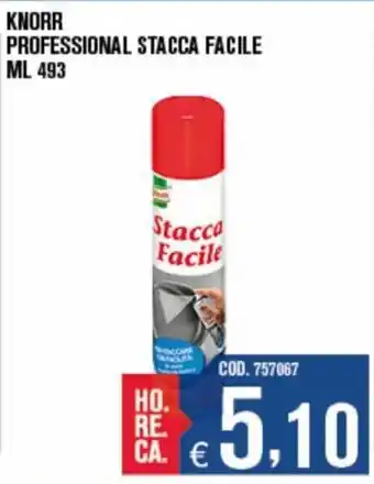 Adhoc Knorr Professional stacca facile 493 ml offerta