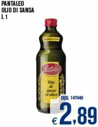 Adhoc Pantaleo olio di sansa 1 l offerta