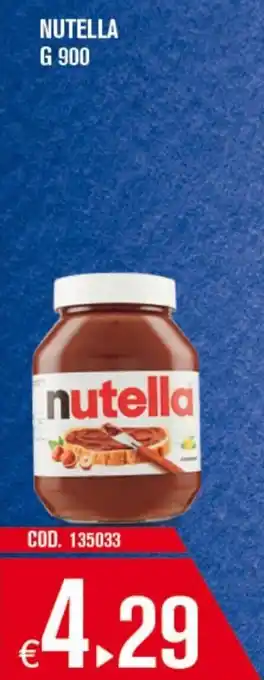 Adhoc Nutella G 900 offerta