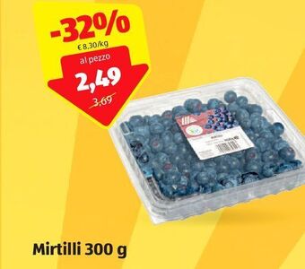 ALDI Mirtilli 300 g offerta