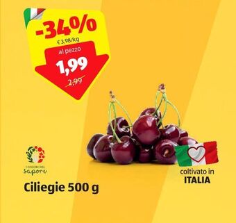 ALDI I colori del sapore ciliegie 500 g offerta