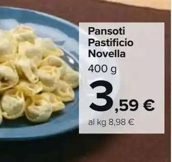 Pansoti pastificio novella