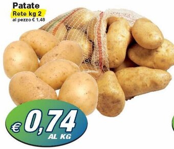 Prix Quality Patate Rete kg 2 offerta