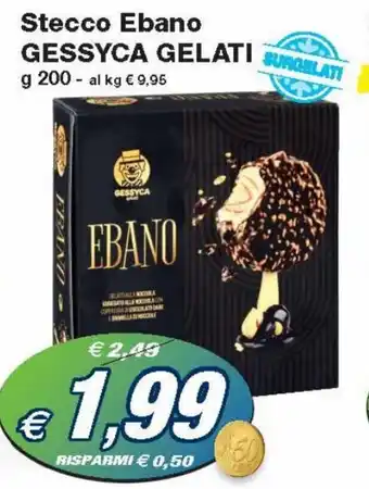 Gessyca Gelati Stecco Ebano g 200