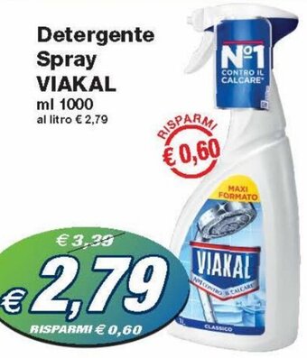 Prix Quality Viakal Detergente Spray ml 1000 offerta