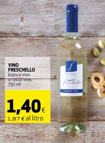 Coop Freschello Vino 750 ml offerta