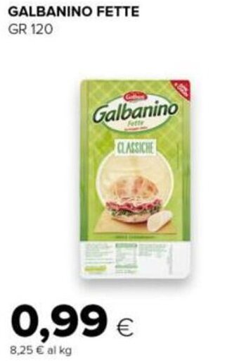 Tigre Galbani Galbanino fette 120 gr offerta