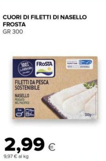 Tigre Frosta Cuori di filetti di nasello 300 gr offerta