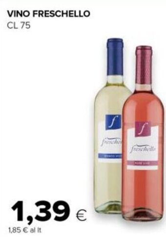 Tigre Freschello Vino 75 cl offerta