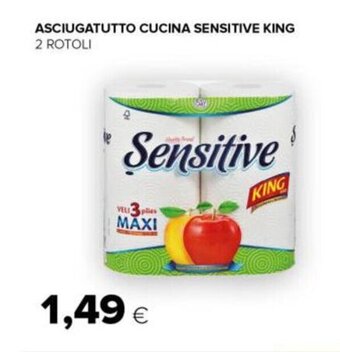 Tigre Asciugatutto cucina sensitive king 2 rotoli offerta