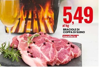 Eurospin Braciole di coppa di suino offerta