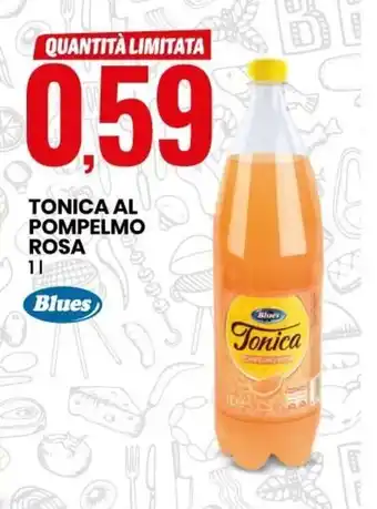 Eurospin Blues Tonica al pompelmo rosa 1 l offerta