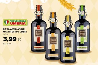 Mastri Birrai Umbri Birra Artigianale cl 75