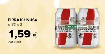 Tigre Ichnusa Birra cl 33 x 2 offerta