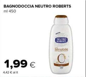 Tigre Neutro Roberts Bagnodoccia ml 450 offerta
