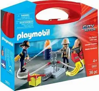 Playmobil maleta bombero 5651