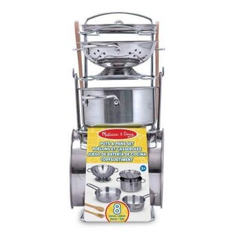 Melissa and doug juego de batería de cocina 14265