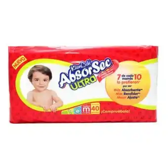 Scorpion Panal mediano kleenbebe absorsec paquete de 40 pz oferta