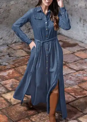Andrea Vestido azul 2970806 oferta