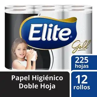 Soriana Express Papel higiénico elite gold 12 rollos oferta
