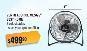 Woolworth Ventilador de mesa 9" best home oferta