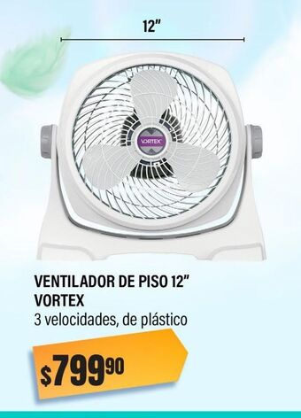 Woolworth Ventilador de piso 12" vortex oferta