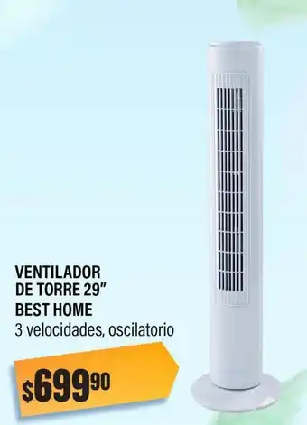 Woolworth Ventilador de torre best home29" oferta