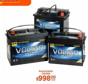 Acumuladores voltar
