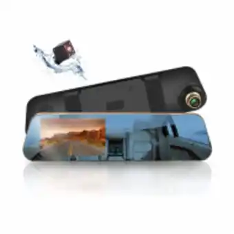 Cámara dvr hd universal para espejo retrovisor