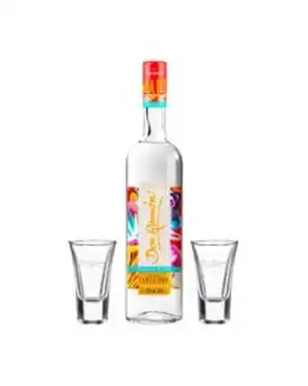 Tequila don ramón tamarindo 750 ml + 2 shots don ramón