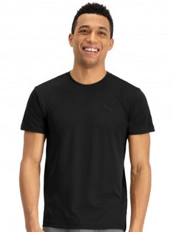 Calzzapato Puma 672011 001 active creew tee negro camiseta 1-pack xs-s-m-l-xl-xxl oferta