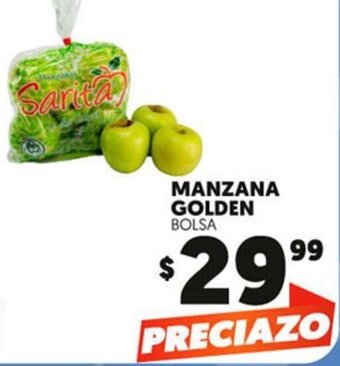 Merco Manzana Golden Bolsa oferta