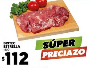 Merco Bistec Estrella Kilo oferta
