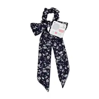 Sanborns Scrunchie scarf azul con flores 1 pza oferta