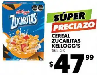 Cereal Zucaritas Kellogg's 665gr