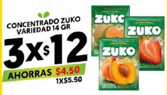 Merco Concentrado Zuko Variedad 14 gr oferta
