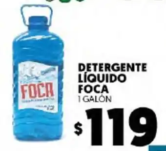 Detergente Liquido Foca 1 Galon