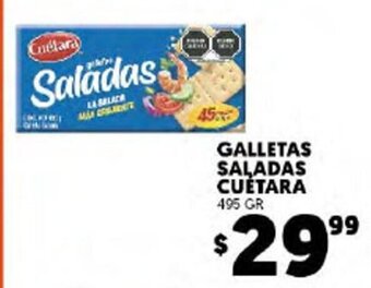Merco Galletas Saladas Cuetara 495 gr oferta