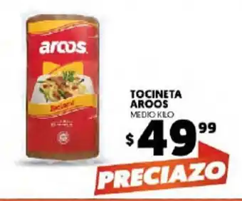 Tocineta Aroos Medio Kilo