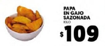 Merco Papa En Gajo Sazonada Kilo oferta