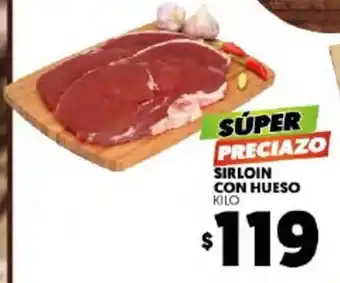 Merco Sirloin Con Hueso oferta