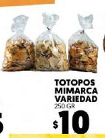 Merco Totopos Mimarca Variedad 250gr oferta