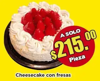 Cheesecake con Fresas