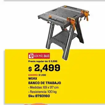 Banco de trabajo multifuncion